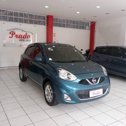 NISSAN MARCH 1.6 SV 16V FLEX 4P MANUAL NISSAN MARCH 1.6 SV 16V FLEX 4P MANUAL